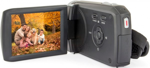 Видеокамера Rekam DVC-540 черный IS el 3" 1080p SDHC+MMC Flash/Flash фото 2