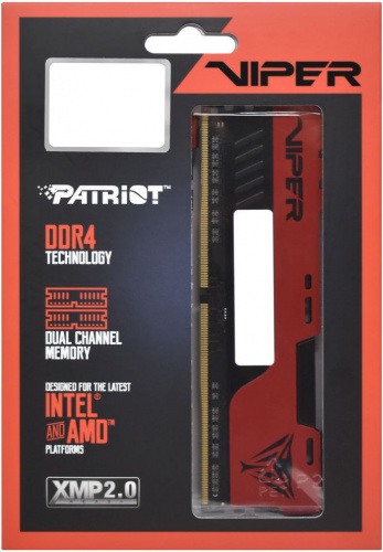 Память DDR4 2x16GB 2666MHz Patriot PVE2432G266C6K Viper EliteII RTL PC4-21300 CL16 DIMM 288-pin 1.2В с радиатором Ret фото 9