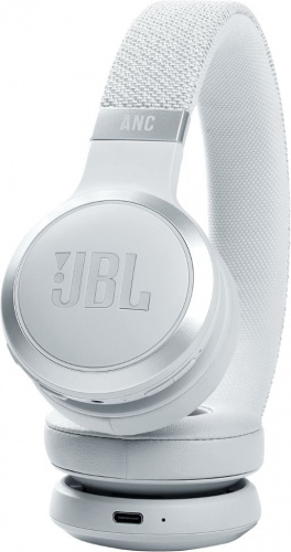 Гарнитура накладные JBL Live 460NC белый беспроводные bluetooth оголовье (JBLLIVE460NCWHT) фото 5