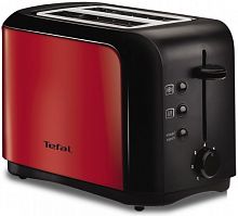 Тостер Tefal TT356E30 850Вт красный/черный