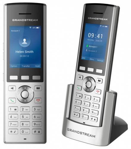 Телефон IP Grandstream WP820 серебристый фото 3