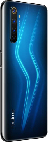 Смартфон Realme RMX2063 6 Pro 128Gb 8Gb синий моноблок 3G 4G 2Sim 6.6" 1080x2400 Android 10 64Mpix 802.11 a/b/g/n/ac NFC GPS GSM900/1800 GSM1900 MP3 A-GPS microSD фото 6