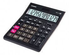 Калькулятор настольный Casio GR-14-W-EP черный 14-разр.