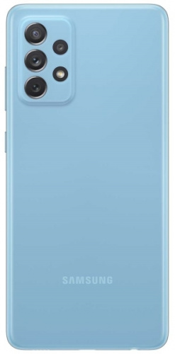 Смартфон Samsung SM-A725F Galaxy A72 128Gb 6Gb голубой моноблок 3G 4G 2Sim 6.7" 1080x2400 Android 11 64Mpix 802.11 a/b/g/n/ac NFC GPS GSM900/1800 GSM1900 TouchSc Ptotect MP3 microSDXC max1024Gb фото 2