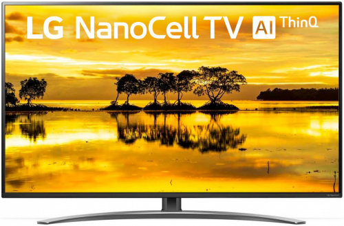 Телевизор LED LG 49" 49SM9000PLA NanoCell черный/Ultra HD/100Hz/DVB-T/DVB-T2/DVB-C/DVB-S/DVB-S2/USB/WiFi/Smart TV (RUS)