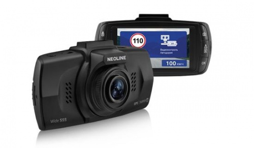 Видеорегистратор Neoline Wide S55 черный 1296x2304 1296p 150гр. GPS Ambarella