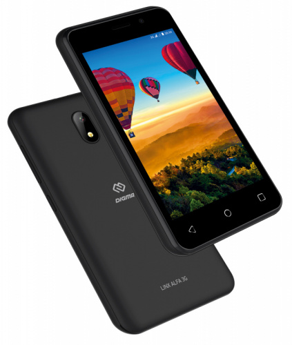 Смартфон Digma Alfa 3G Linx 4Gb 512Mb черный моноблок 3G 2Sim 4" 480x800 Android 8.1 2Mpix WiFi GPS GSM900/1800 GSM1900 TouchSc MP3 FM microSD max32Gb фото 7