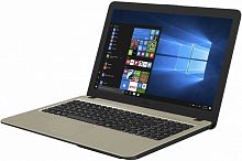 Ноутбук Asus VivoBook X540BA-GQ386T A4 9125/4Gb/500Gb/AMD Radeon R3/15.6"/HD (1366x768)/Windows 10/black/WiFi/BT/Cam