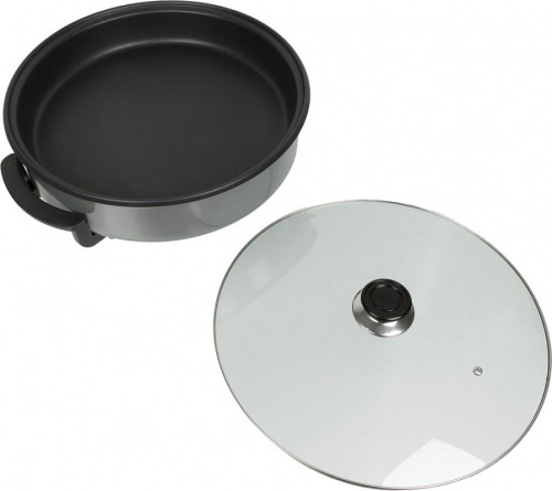Сковорода электрическая Sinbo SP 5204 1500Вт серебристый/серый фото 3