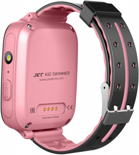Смарт-часы Jet Kid Swimmer 45мм 1.44" TFT розовый (SWIMMER PINK) фото 4