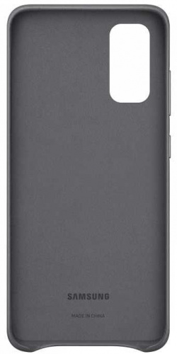 Чехол (клип-кейс) Samsung для Samsung Galaxy S20 Leather Cover серый (EF-VG980LJEGRU) фото 2