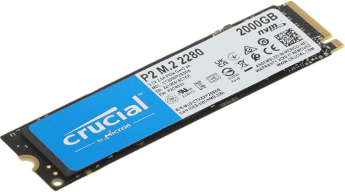 Накопитель SSD Crucial PCI-E x4 2Tb CT2000P2SSD8 P2 M.2 2280 фото 2