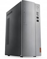 ПК Lenovo IdeaCentre 510-15IKL MT i3 7100 (3.9)/8Gb/1Tb 7.2k/GTX1050 2Gb/Free DOS/GbitEth/210W/черный/серебристый