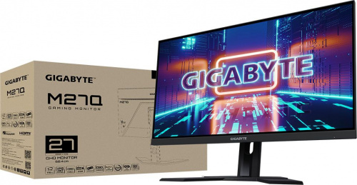 Монитор Gigabyte 27" M27Q черный IPS LED 0.5ms 16:9 HDMI полуматовая HAS 350cd 178гр/178гр 2560x1440 165Hz FreeSync DP 2K USB 5.5кг фото 5