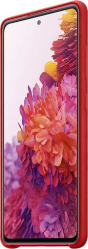 Чехол (клип-кейс) Samsung для Samsung Galaxy S20 FE Silicone Cover красный (EF-PG780TREGRU) фото 4