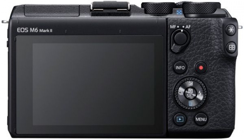 Фотоаппарат Canon EOS M6 Mark II черный 32.5Mpix 3" 1080p WiFi LP-E17 (без объектива) фото 3