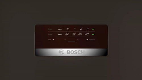 Холодильник Bosch KGN39XD20R темно-коричневый (двухкамерный) фото 4