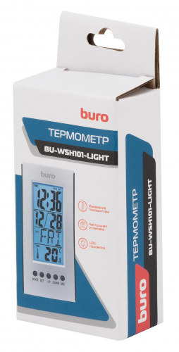 Термометр Buro BU-WSH101-LIGHT серебристый фото 3