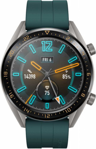 Смарт-часы Huawei Watch GT Active 46мм 1.4" AMOLED темно-зеленый (55023852)