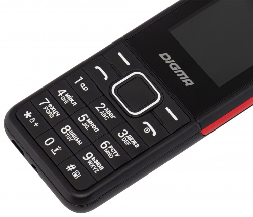 Мобильный телефон Digma C171 Linx 32Mb черный моноблок 2Sim 1.77" 128x160 0.08Mpix GSM900/1800 FM microSD max16Gb фото 7