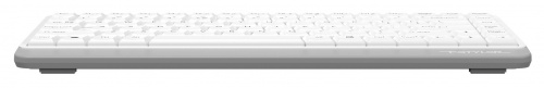 Клавиатура A4Tech Fstyler FKS11 белый/серый USB фото 3