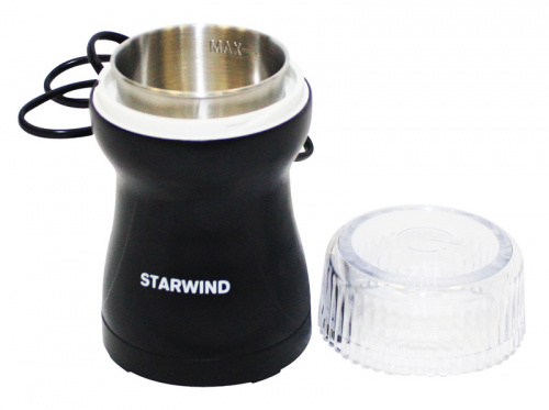 Кофемолка Starwind SGP4421 200Вт сист.помол.:ротац.нож вместим.:40гр черный фото 10