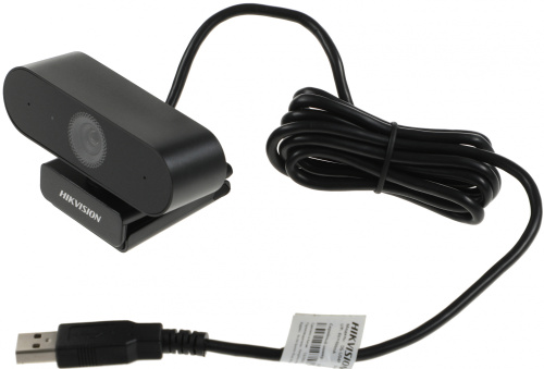 Камера Web Hikvision DS-U04P черный 4Mpix (2560x1440) USB2.0 с микрофоном фото 2