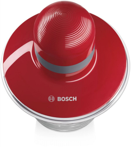 Измельчитель электрический Bosch MMR08R2 0.8л. 400Вт красный фото 2