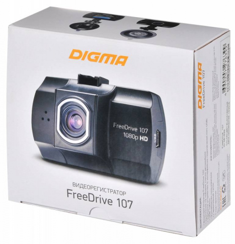Видеорегистратор Digma FreeDrive 107 черный 1Mpix 1080x1920 1080p 140гр. NTK96220 фото 5