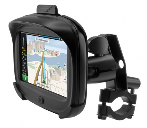 Навигатор Автомобильный GPS Neoline Moto 2 4.3" 480x272 4Gb microSD Bluetooth черный Navitel фото 3
