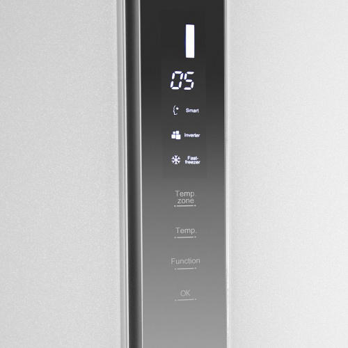 Холодильник Maunfeld MFF177NFW 2-хкамерн. белый глянц. инвертер фото 3