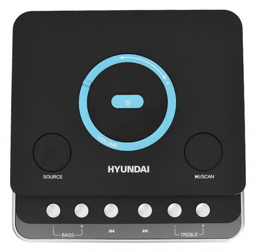 Минисистема Hyundai H-MC320 темно-серый/черный 240Вт FM USB BT фото 9
