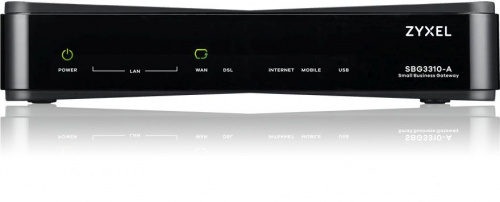 Роутер Zyxel SBG3310-A-ZZ0101F 10/100/1000BASE-TX/ADSL/4G ready черный фото 2