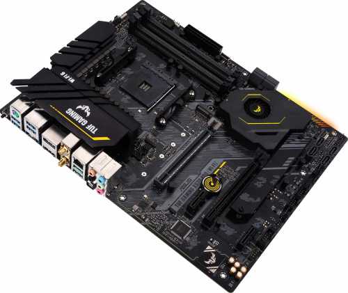 Материнская плата Asus TUF GAMING X570-PRO (WI-FI) Soc-AM4 AMD X570 4xDDR4 ATX AC`97 8ch(7.1) 2.5Gg RAID+HDMI+DP фото 3