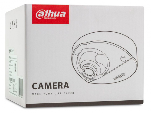 Видеокамера IP Dahua DH-IPC-HDPW1431FP-AS-0280B 2.8-2.8мм цветная корп.:белый фото 4