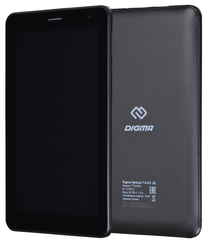 Планшет Digma Optima 7 A101 3G SC7731E (1.3) 4C RAM1Gb ROM8Gb 7" TN 1024x600 3G Android 10.0 Go черный 0.3Mpix 0.3Mpix BT GPS WiFi Touch microSD 128Gb minUSB 2000mAh фото 5
