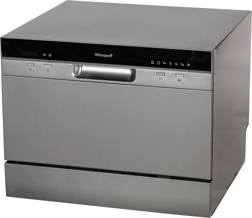 Посудомоечная машина Weissgauff TDW 4017 DS серебристый/черный (компактная) фото 8