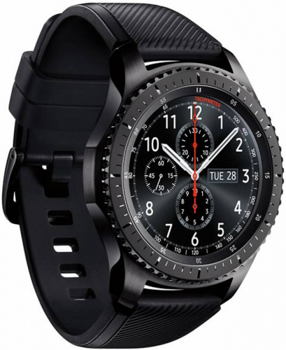 Смарт-часы Samsung Galaxy Gear S3 Frontier SM-R760 1.3" Super AMOLED титан матовый (SM-R760NDAASER) фото 3