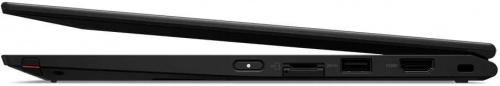 Ноутбук Lenovo ThinkPad X13 Yoga G1 T Core i5 10210U/8Gb/SSD256Gb/Intel UHD Graphics/13.3"/Touch/FHD (1920x1080)/4G/Windows 10 Professional 64/black/WiFi/BT/Cam фото 6
