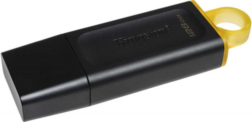 Флеш Диск Kingston 128GB DataTraveler Exodia DTX/128GB USB3.2 черный/желтый фото 2