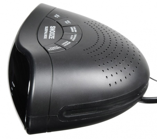Радиобудильник Hyundai H-RCL160 черный LED подсв:красная часы:цифровые AM/FM фото 3