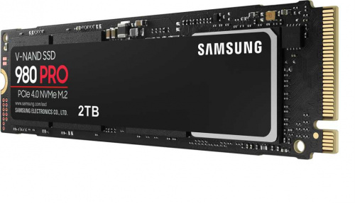 Накопитель SSD Samsung PCIe 4.0 x4 2TB MZ-V8P2T0BW 980 PRO M.2 2280 фото 3