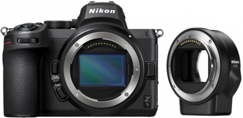 Фотоаппарат Nikon Z 5 черный 24.3Mpix 3.2" 4K WiFi FTZ adapter EN-EL15c фото 3