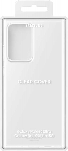 Чехол (клип-кейс) Samsung для Samsung Galaxy Note 20 Ultra Clear Cover прозрачный (EF-QN985TTEGRU) фото 5