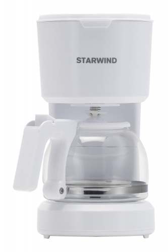 Кофеварка капельная Starwind STD0611 600Вт белый фото 9