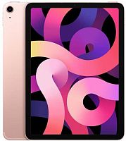 Планшет Apple iPad Air 2020 MYGY2RU/A A14 Bionic ROM64Gb 10.9" IPS 2360x1640 3G 4G iOS розовое золото 12Mpix 7Mpix BT WiFi Touch EDGE 9hr
