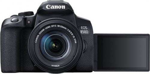 Зеркальный Фотоаппарат Canon EOS 850D черный 24.1Mpix EF-S 18-55mm f/4-5.6 IS STM 3" 4K 4K SDXC Li-ion фото 7