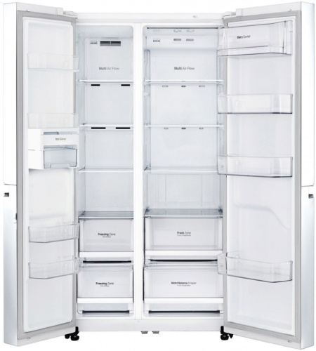 Холодильник LG GC-B247SVDC белый (двухкамерный) фото 13