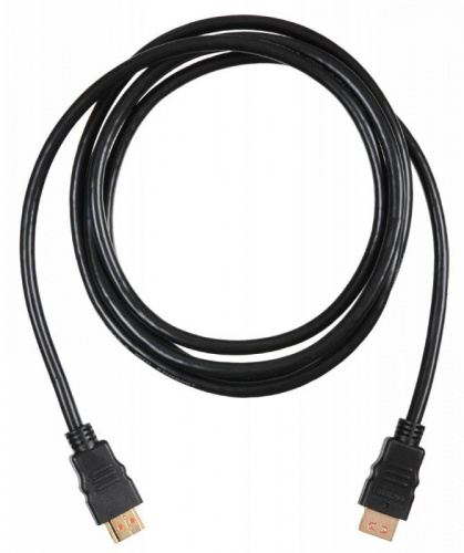 Кабель аудио-видео Buro HDMI 1.4 HDMI (m)/HDMI (m) 2м. позолоч.конт. черный (BHP2M) фото 2