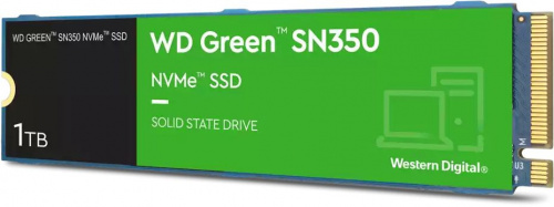 Накопитель SSD WD Original PCI-E x4 1Tb WDS100T3G0C Green SN350 M.2 2280 фото 2